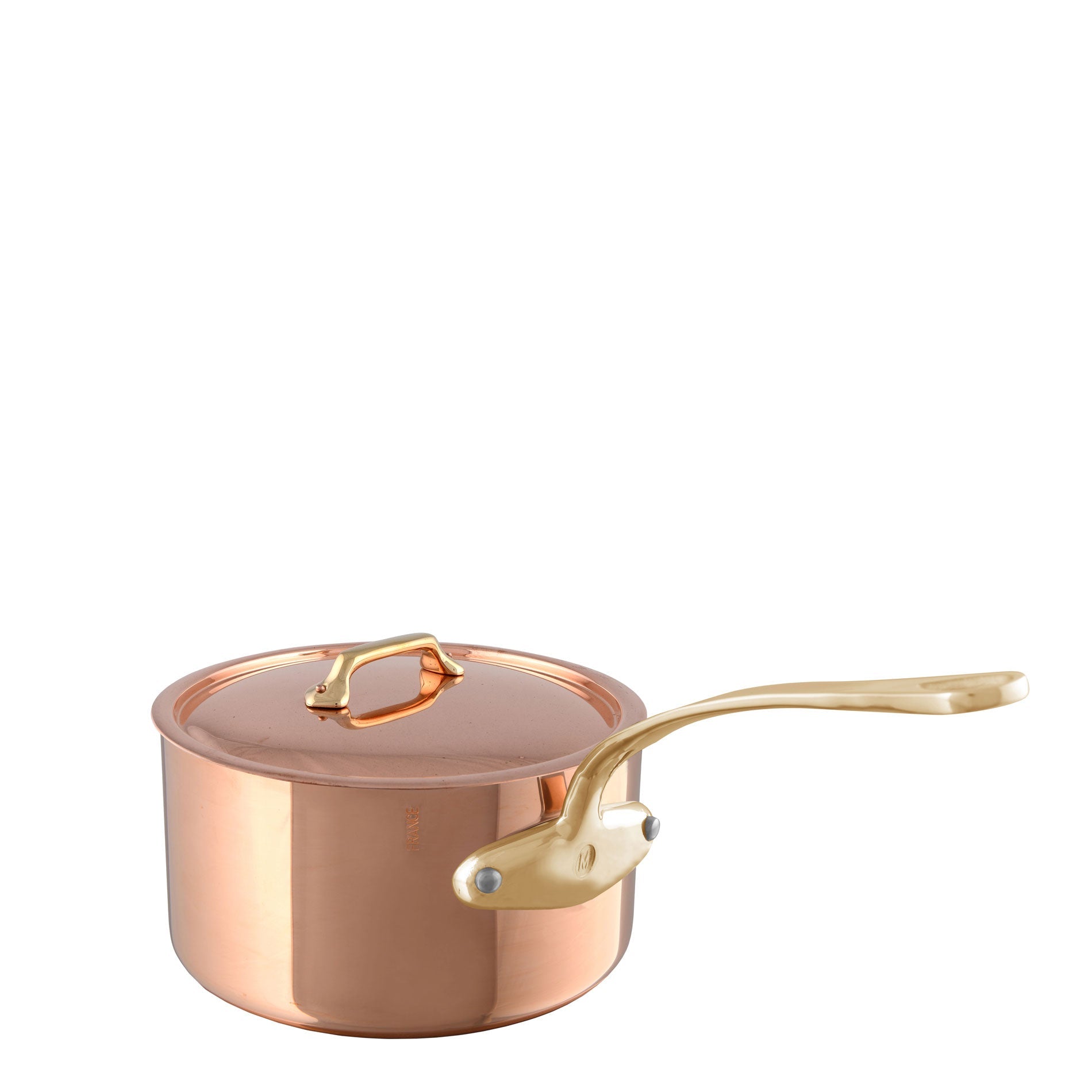 Mauviel M200B 1.2-quart Copper Saucepan