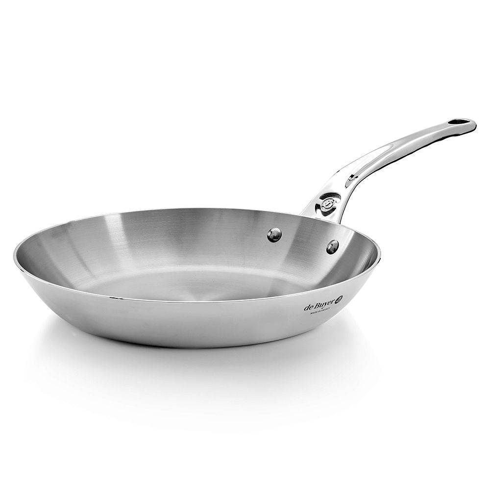 DeBuyer Affinity 12.6-Inch All Frypan, Stainless Steel