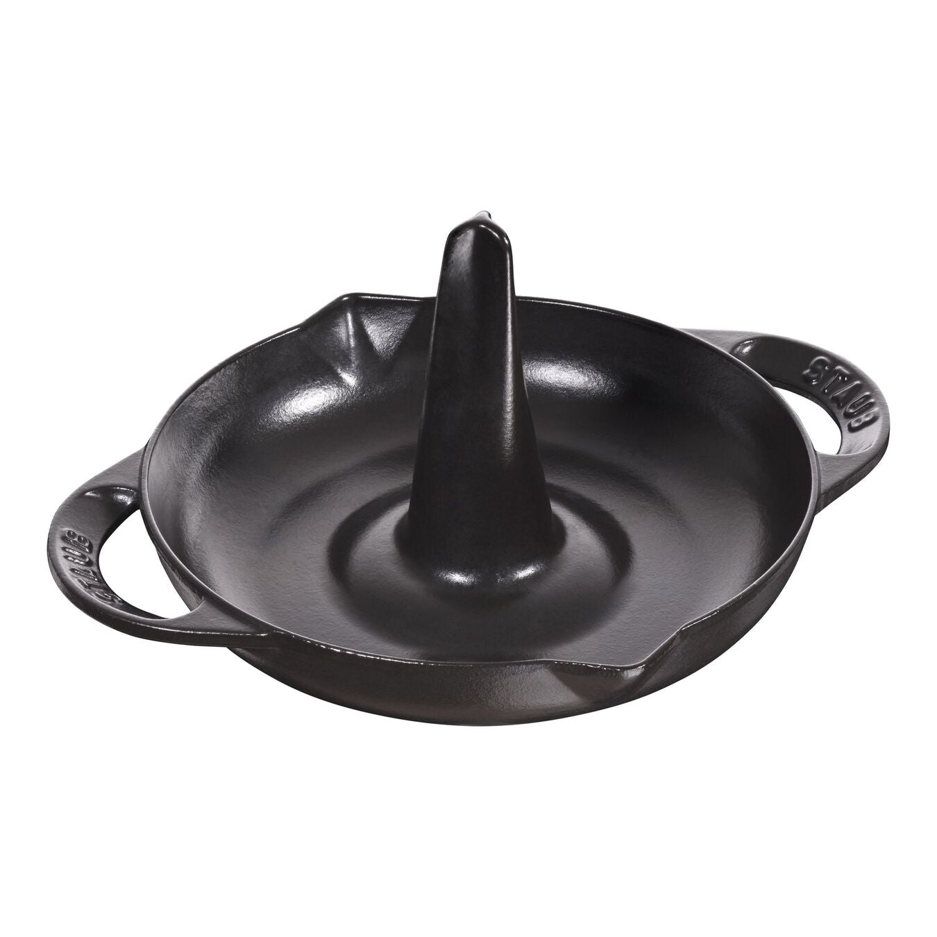 Staub Cast Iron 6 Round Gratin Baking Dish - Matte Black