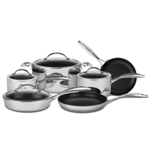 HAPTIQ 5.25 QT Covered Chef Pan