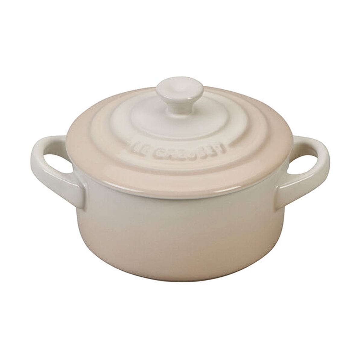 Le Creuset Stoneware 8 oz. Mini Round Cocotte, Palm