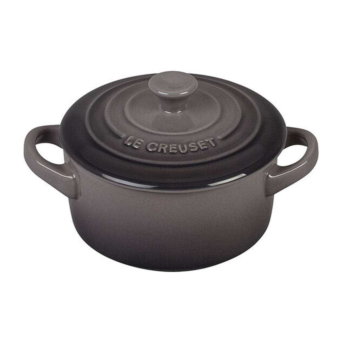 Le Creuset Stoneware Mini Round Cocotte, 8 oz., Palm