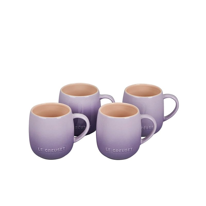 Le Creuset Stoneware Espresso Mug, 3 oz., Cerise, 1 Count (Pack of 1)