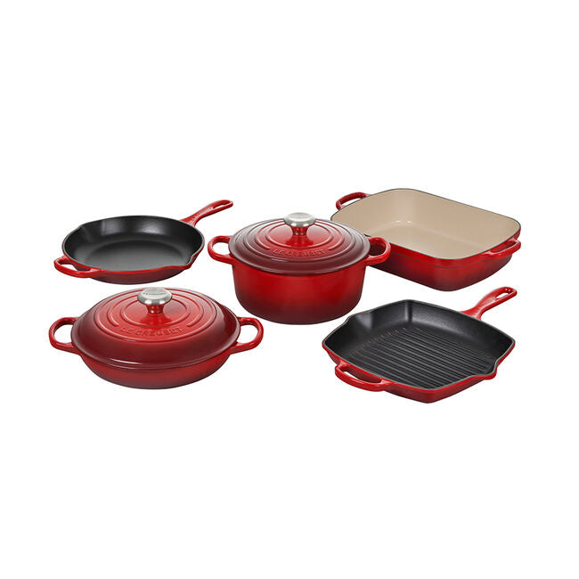 Enameled Cast Iron Set - Shop