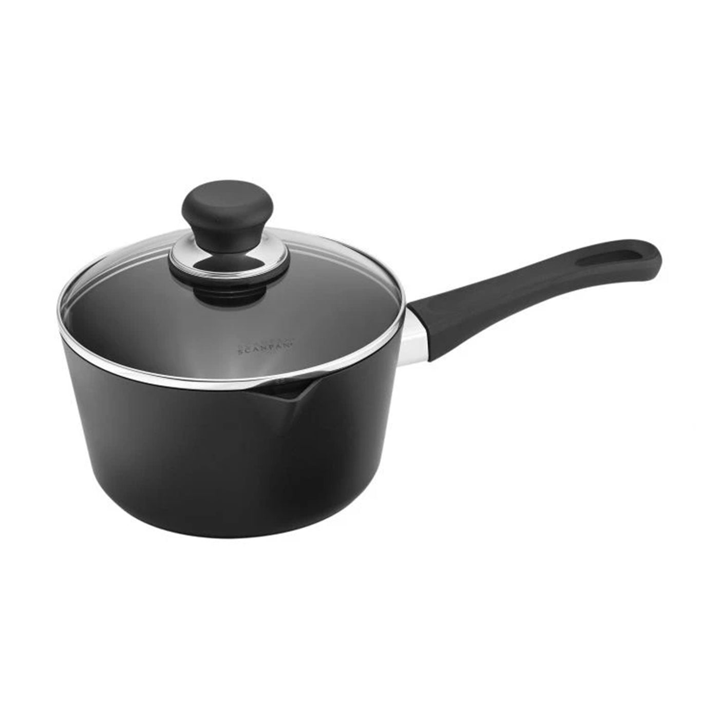 Scanpan Classic Induction Stratanium Sauce Pan With Lid, 1.8-Qt