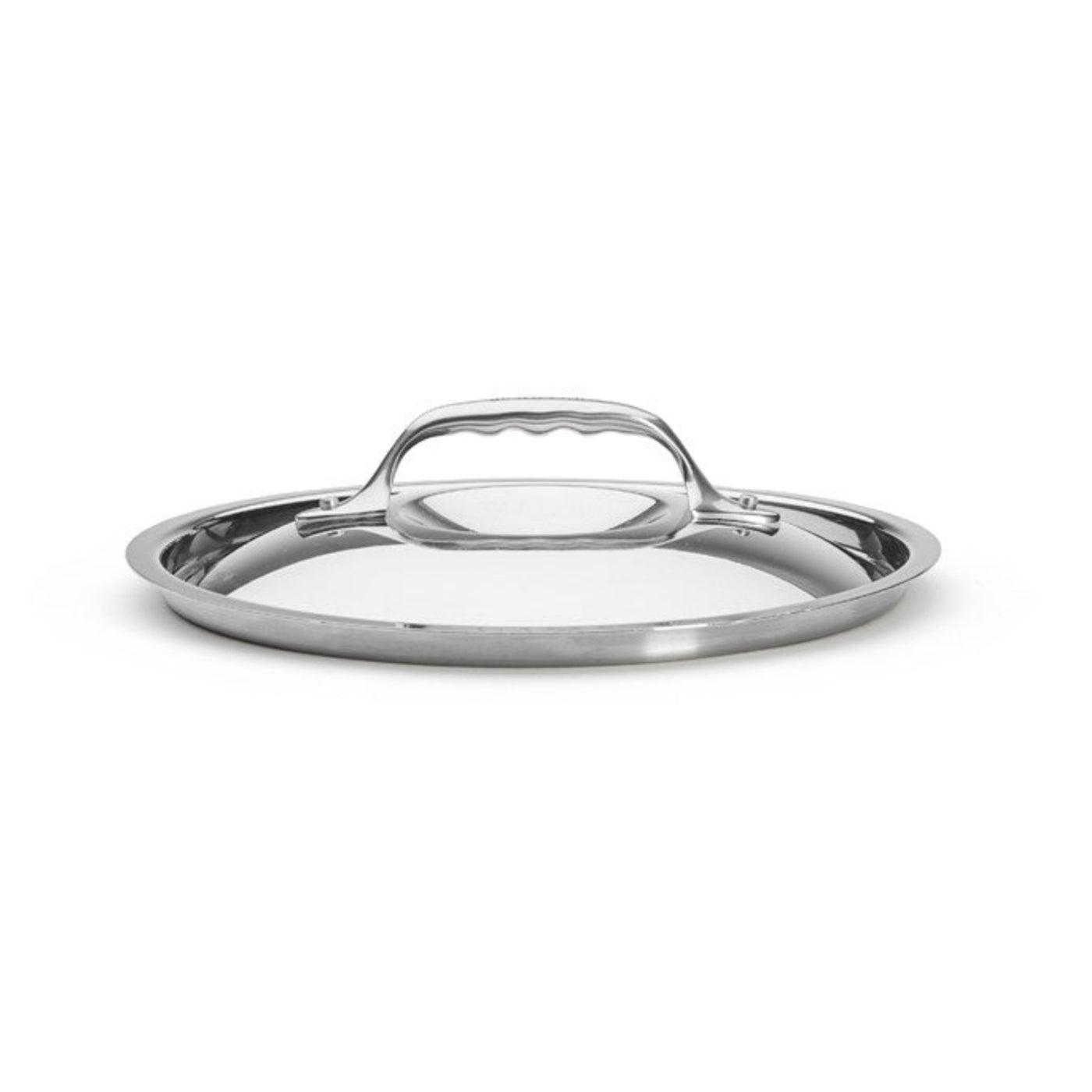 de Buyer Cast Stainless Steel Riveted Handle Lid, 7.87-in