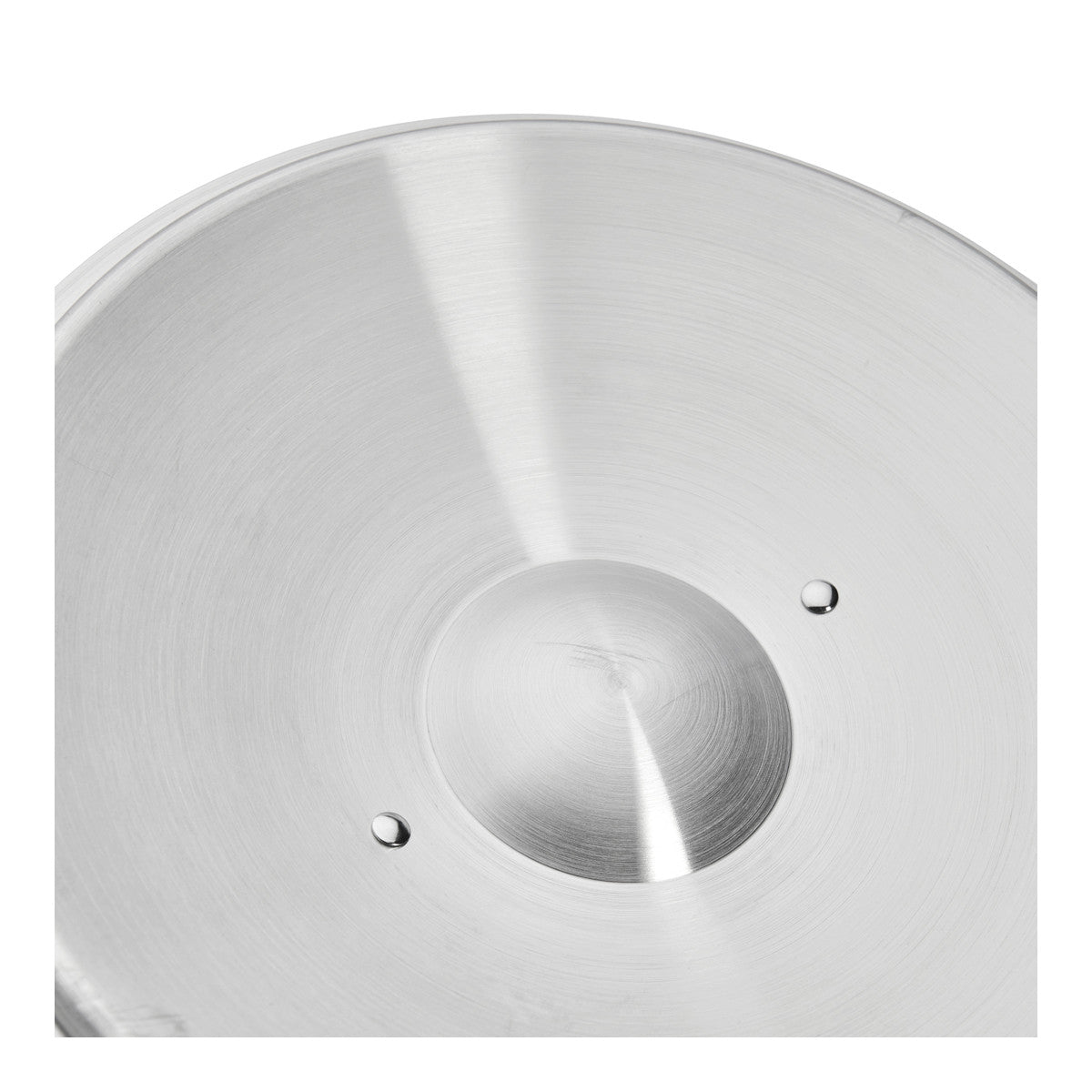 de Buyer Cast Stainless Steel Riveted Handle Lid, 7.87-in