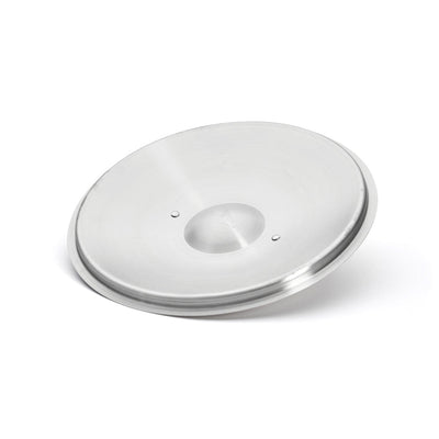 de Buyer Cast Stainless Steel Riveted Handle Lid, 7.87-in