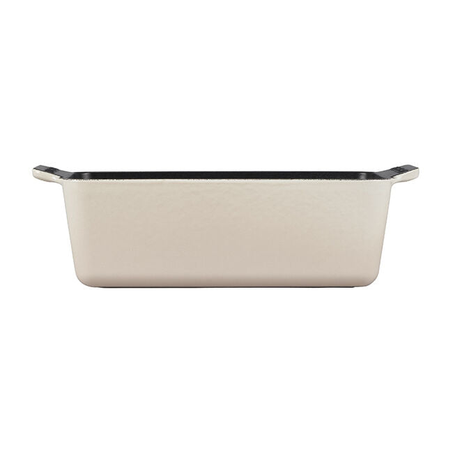 Le Creuset Signature Enameled Cast Iron Loaf Pan, 9 x 5-Inches, Meringue