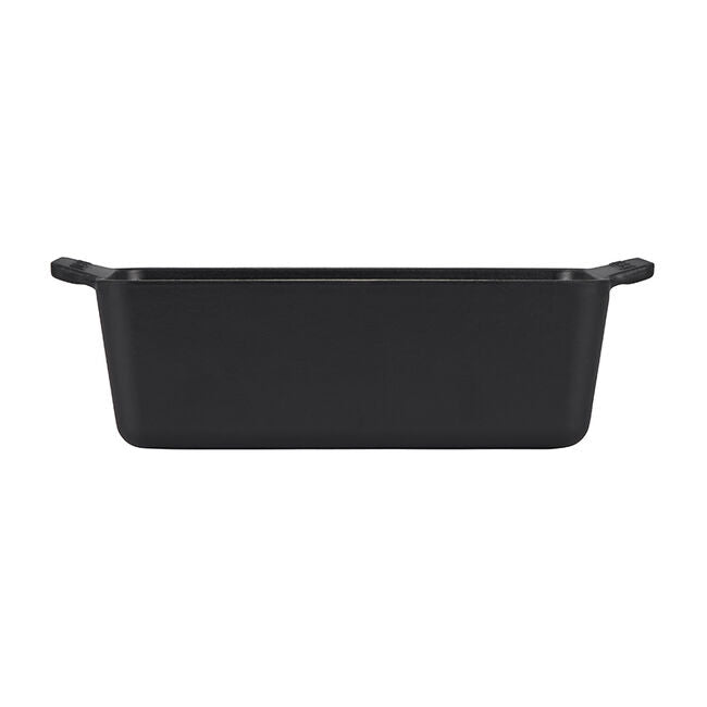 Le Creuset Signature Enameled Cast Iron Loaf Pan, 9 x 5-Inches, Licorice