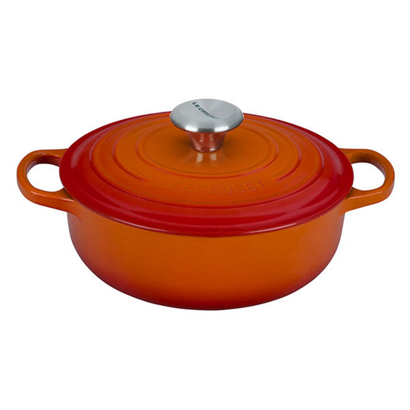 Le Creuset Signature Enameled Cast Iron Sauteuse, 3.5-Qt, Flame