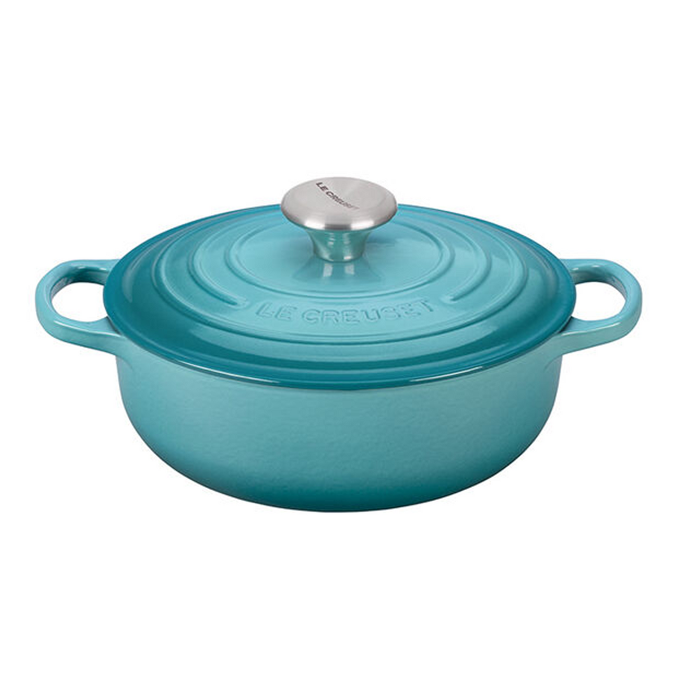 Le Creuset Signature Enameled Cast Iron Sauteuse, 3.5-Qt, Caribbean