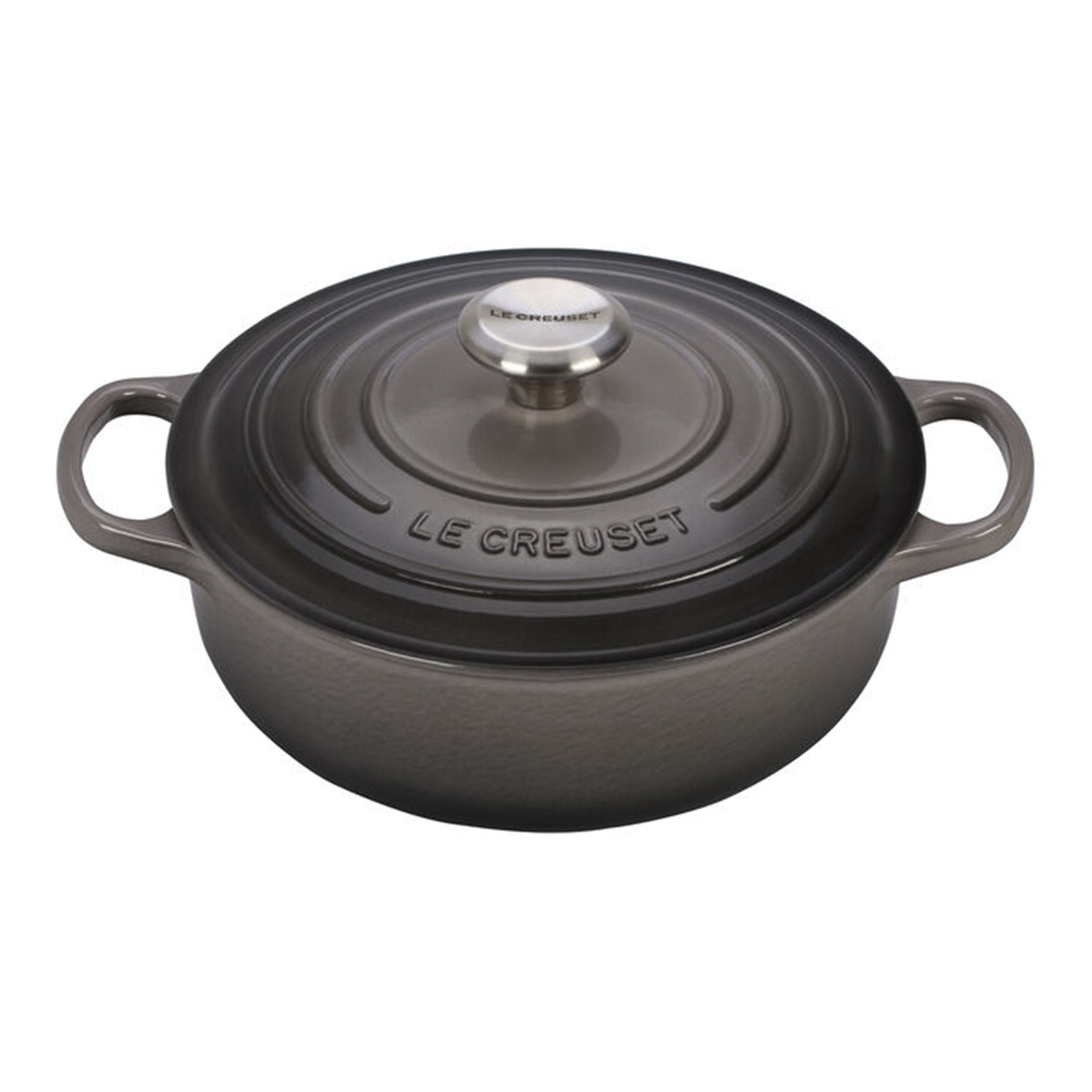 Le Creuset Signature Enameled Cast Iron Sauteuse, 3.5-Qt, Oyster