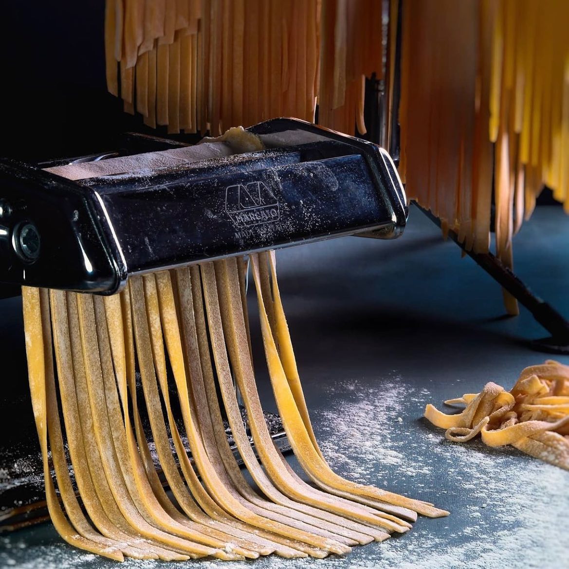 Marcato Atlas 150 Pasta Machine Ravioli Attachment - Bear Claw Knife & Shear