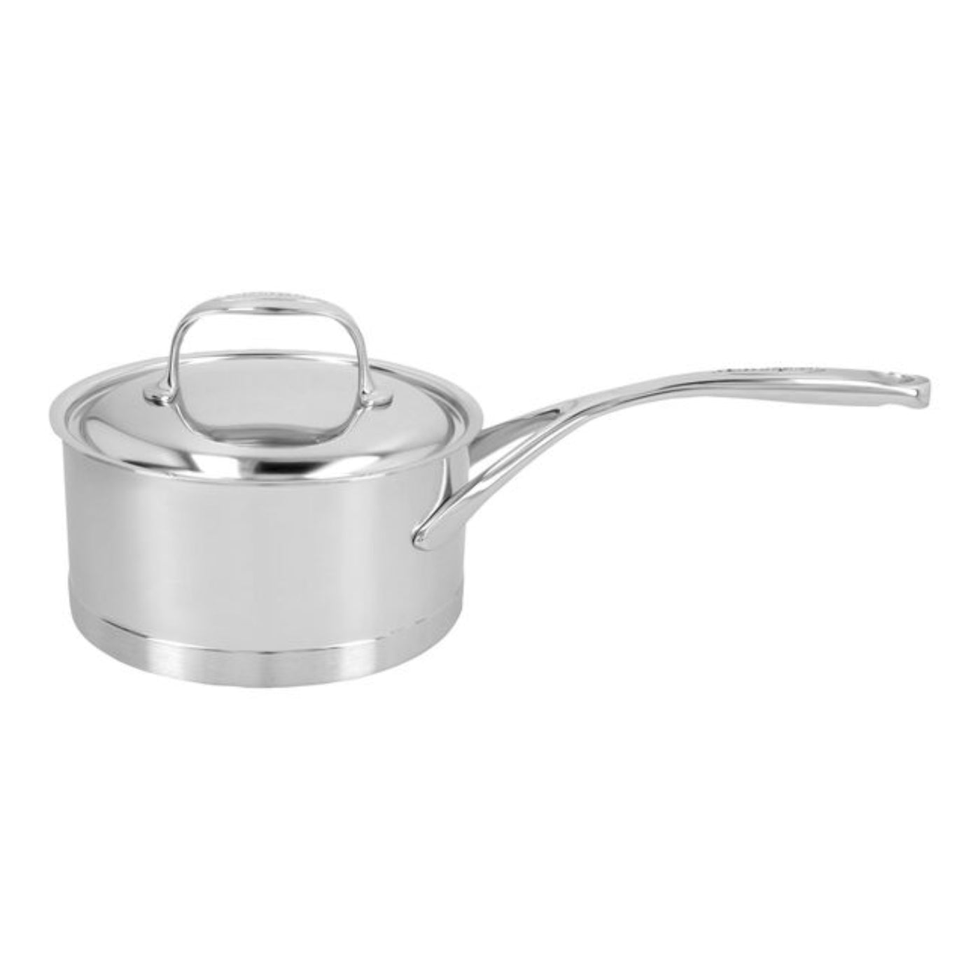 Demeyere Atlantis 7-Ply Stainless Steel Sauce Pan With Lid, 1.6-Quart