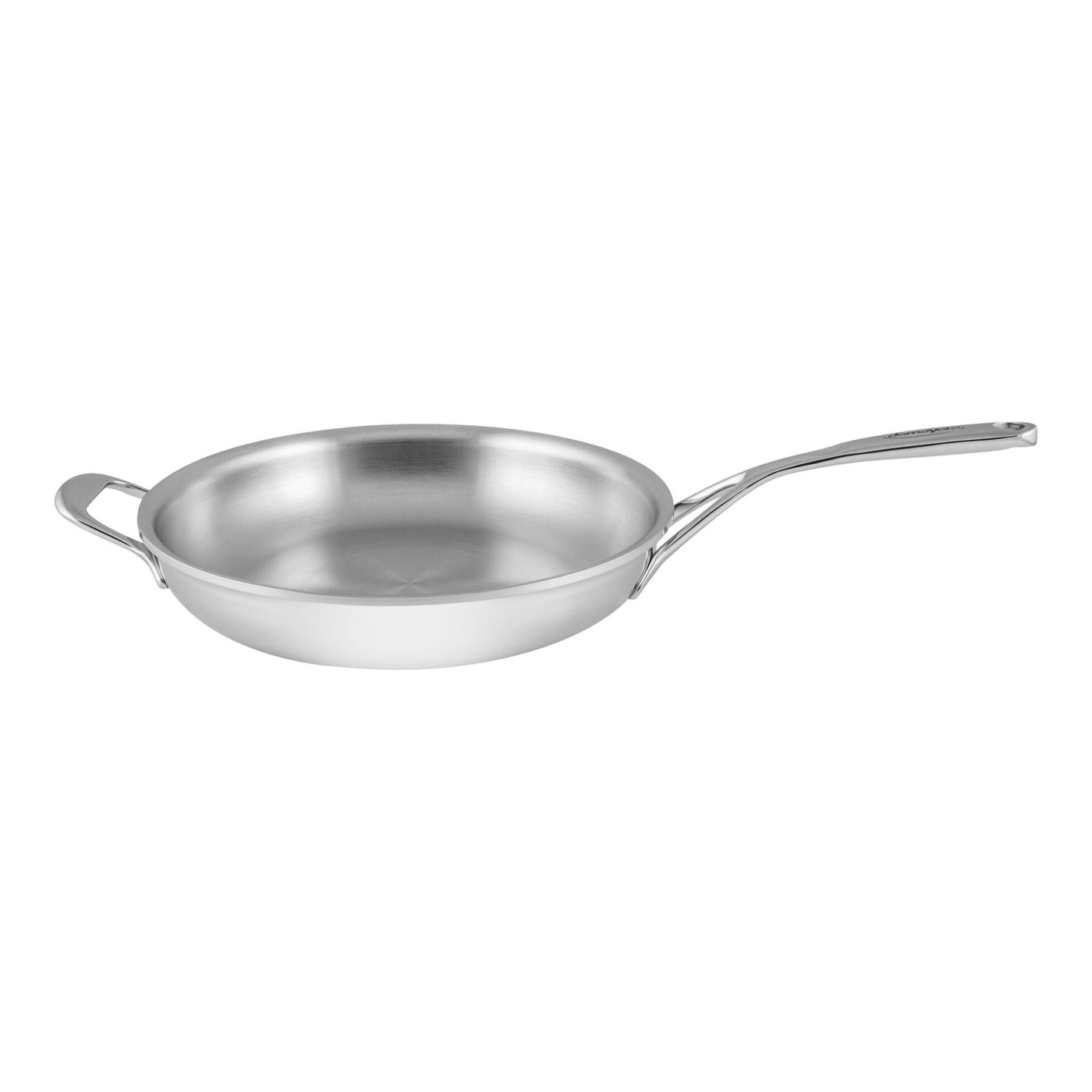 Demeyere Atlantis 7-Ply Stainless Steel Fry Pan With Helper Handle, 12.6-inch