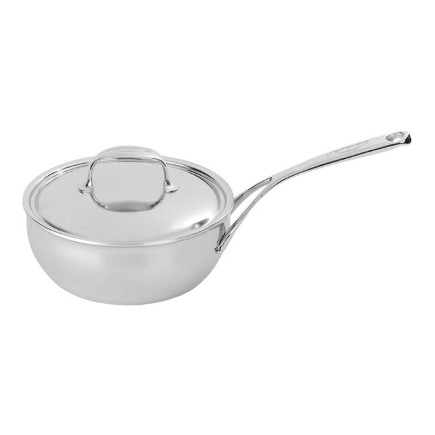 Demeyere Atlantis 7-Ply Stainless Steel Saucier Pan, 2-Quart