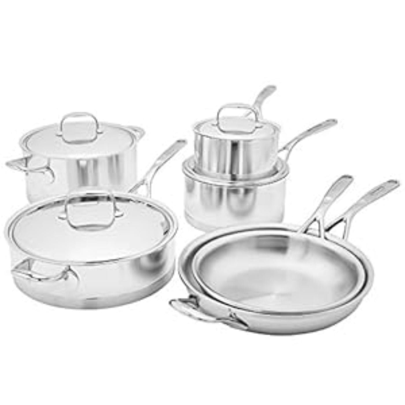 Demeyere Atlantis 7-Ply Stainless Steel 10-Piece Cookware Set