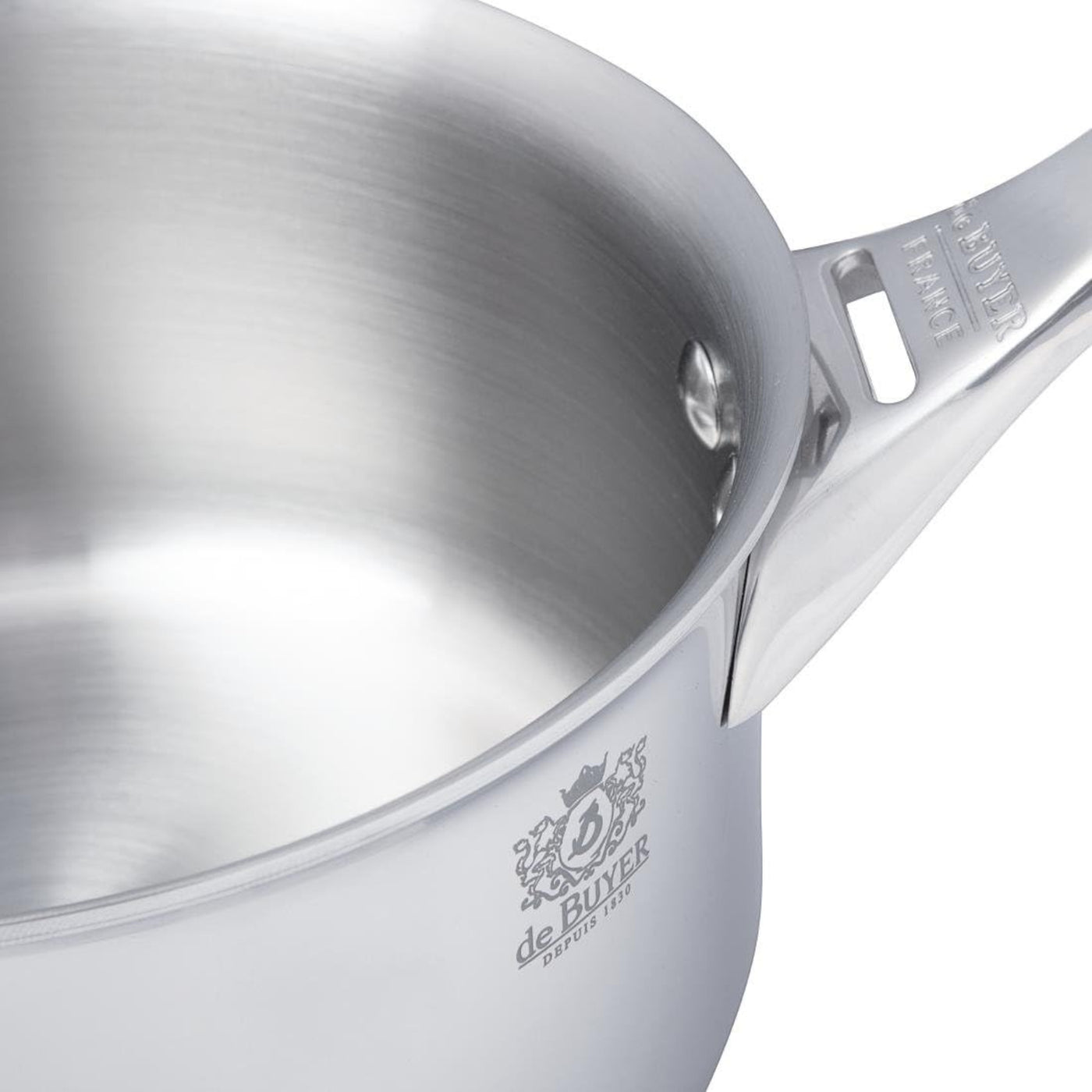 de Buyer Affinity Stainless Steel Sauce Pan, 1.8 qt