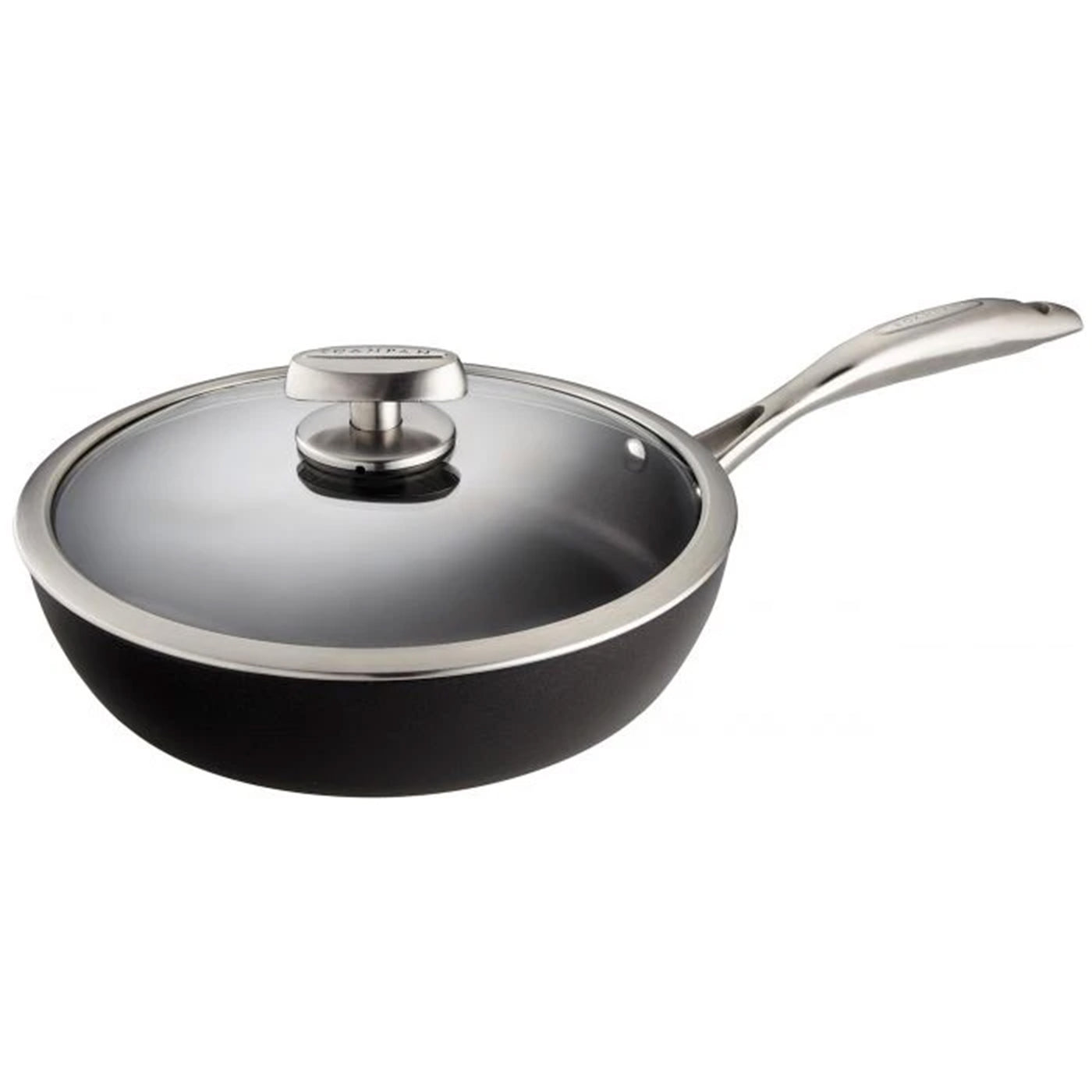 Scanpan PRO IQ Stratanium Saute Pan With Lid, 2.75-Qt