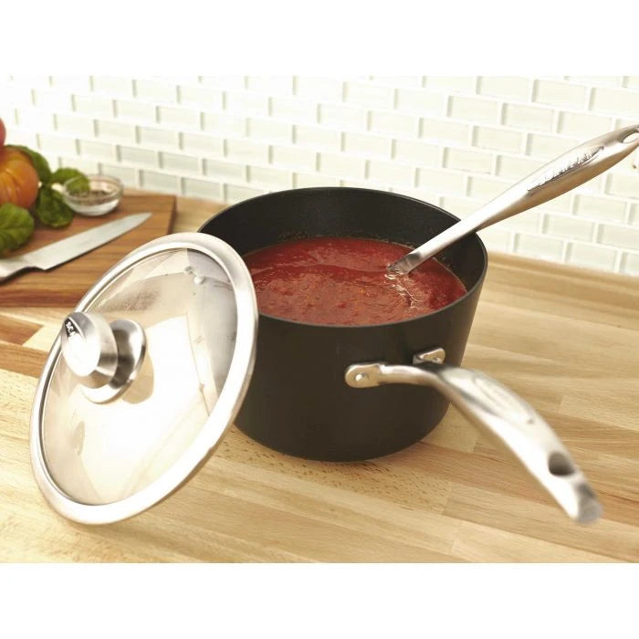 Scanpan PRO IQ Stratanium Sauce Pan With Lid, 2-Qt