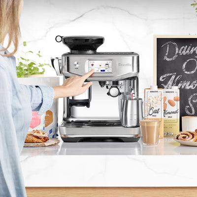 Breville Stainless Steel The Barista Touch Impress Espresso Machine