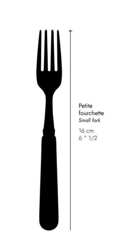 Sabre Honorine Cake Fork, White