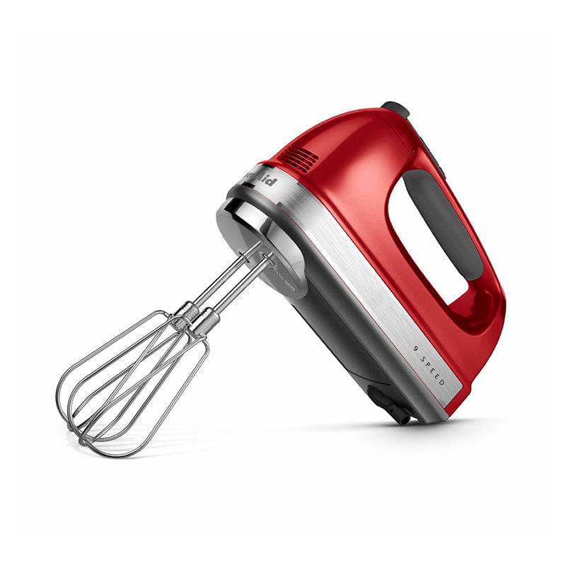 KitchenAid 9-Speed Digital Hand Mixer with Premium Pack, Candy Apple Red