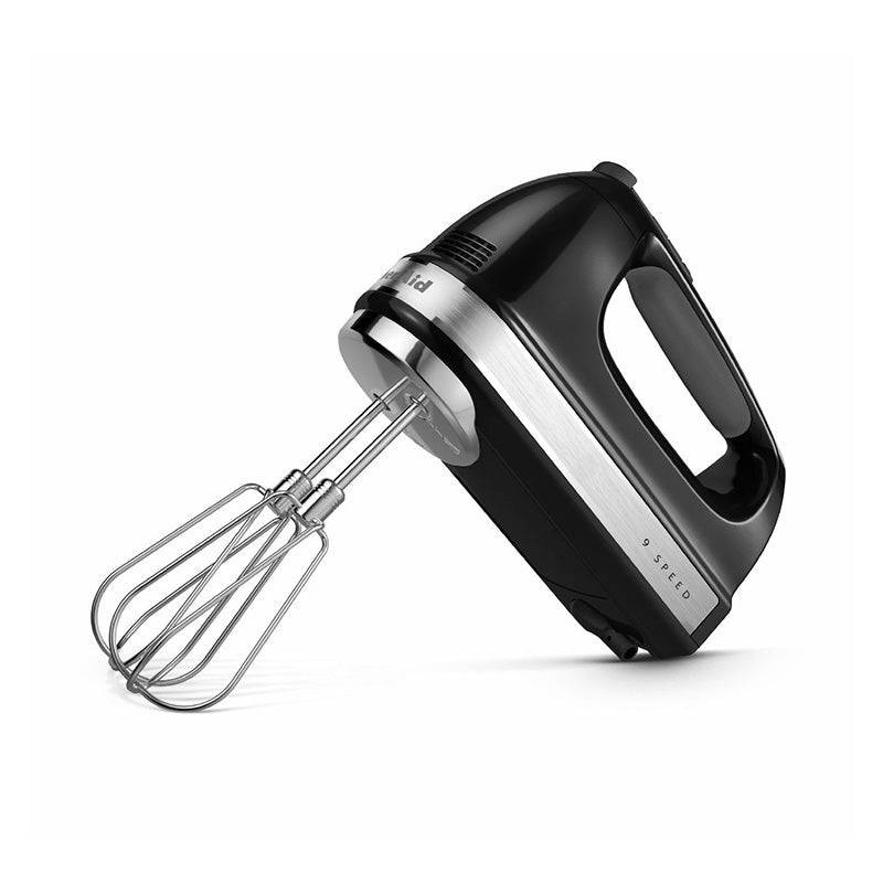 KitchenAid 9-Speed Digital Hand Mixer with Premium Pack, Onyx Black