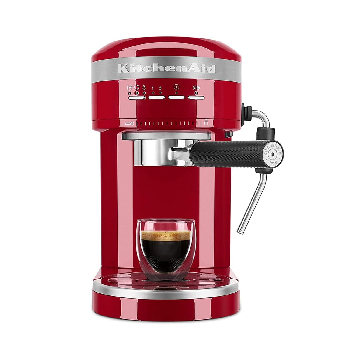 KitchenAid Semi-Automatic Espresso & Cappuccino Machine, Empire Red