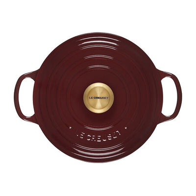 Le Creuset Signature Enameled Cast Iron Round Dutch Oven With Lid, 4.5-Quart, Rhone - Kitchen Universe