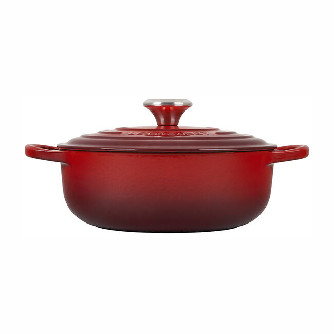 Le Creuset Signature Enameled Cast Iron Sauteuse, 3.5-Qt, Cerise