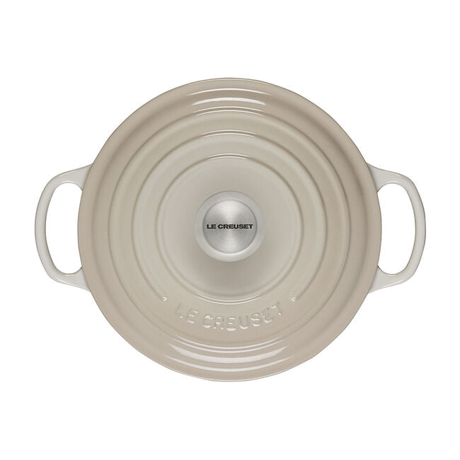 Le Creuset Signature Enameled Cast Iron Sauteuse, 3.5-Qt, Meringue