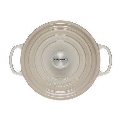 Le Creuset Signature Enameled Cast Iron Sauteuse, 3.5-Qt, Meringue