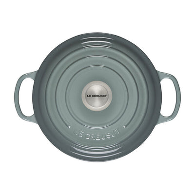 Le Creuset Signature Enameled Cast Iron Sauteuse, 3.5-Qt, Sea Salt