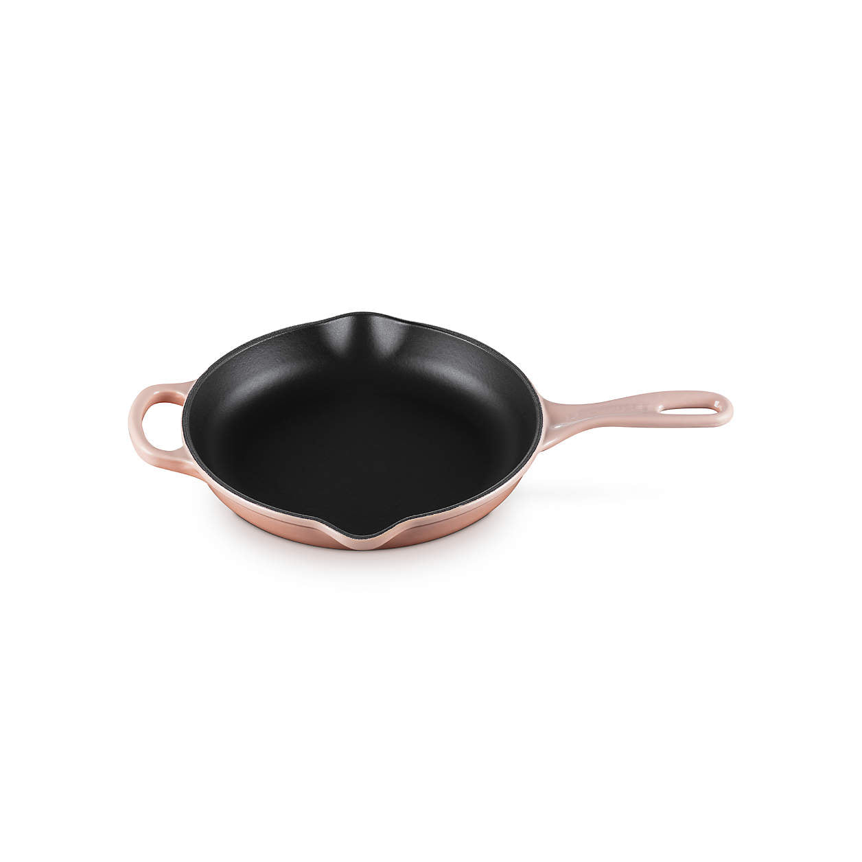 Le Creuset Signature Enameled Cast Iron Skillet, 9-Inches, Peche - Kitchen Universe