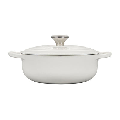 Le Creuset Signature Enameled Cast Iron Sauteuse, 3.5-Qt, White