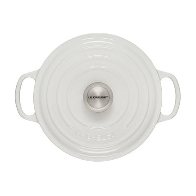 Le Creuset Signature Enameled Cast Iron Sauteuse, 3.5-Qt, White