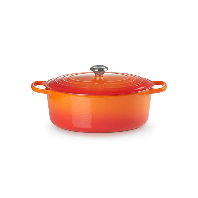 Le Creuset Signature Enameled Cast Iron Oval Dutch Oven, 8-Quart