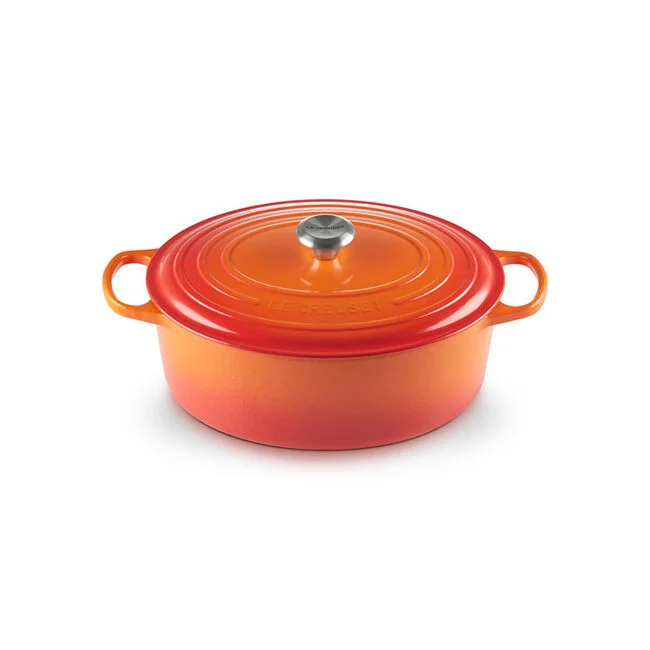 Le Creuset Signature Enameled Cast Iron Oval Dutch Oven, 8-Quart