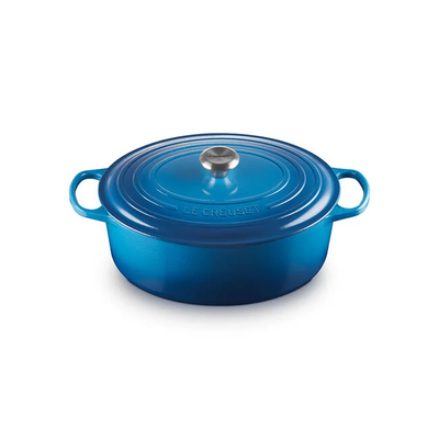 Le Creuset Signature Enameled Cast Iron Oval Dutch Oven, 8-Quart