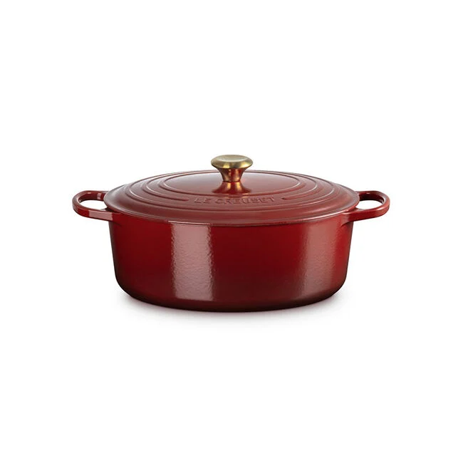 Le Creuset Signature Enameled Cast Iron Oval Dutch Oven, 8-Quart