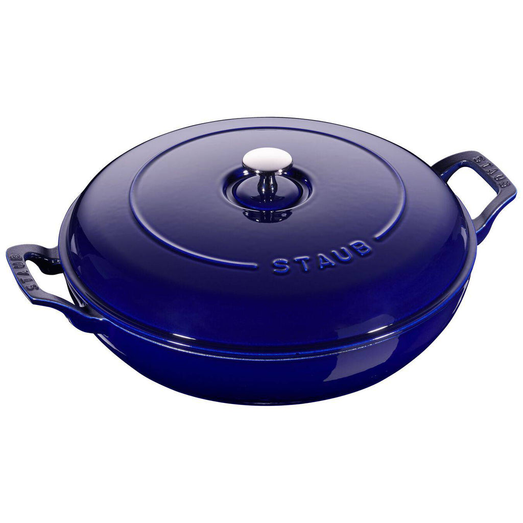 Staub - Cast Iron 3.5-qt Braiser - Cherry