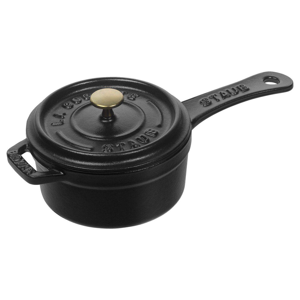 Staub Cast Iron 4.5 Mini Round Gratin Baking Dish - Matte Black