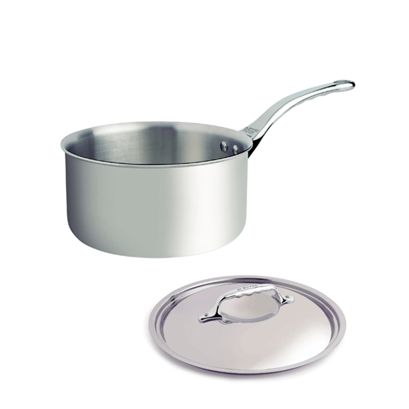 French-made 5ply Stainless Steel Saucepan Affinity, de Buyer Cookware