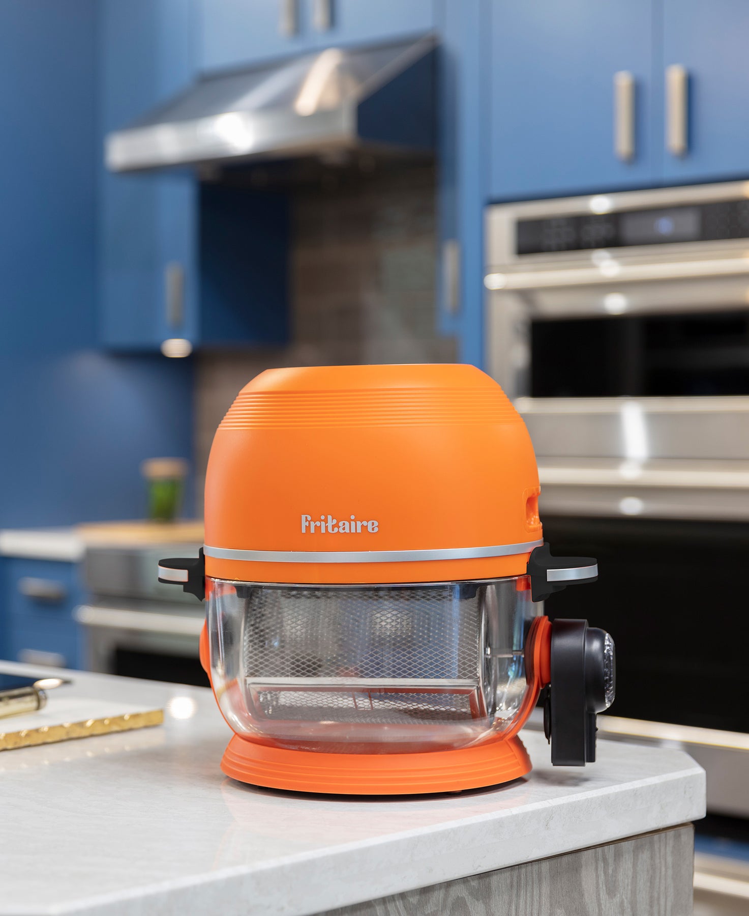 Fritaire Self-cleaning Glass Bowl Air Fryer, 5 Qt, 6-in-1 Functions, Bpa  Free, Rotisserie, Tumbler - Orange : Target